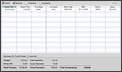 The PsychBook CMS search results window with transaction summary